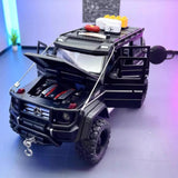 [TOY] 1:24 Mercedes-Brabus 2017 G550 4×4 Black Model Car Die-Cast