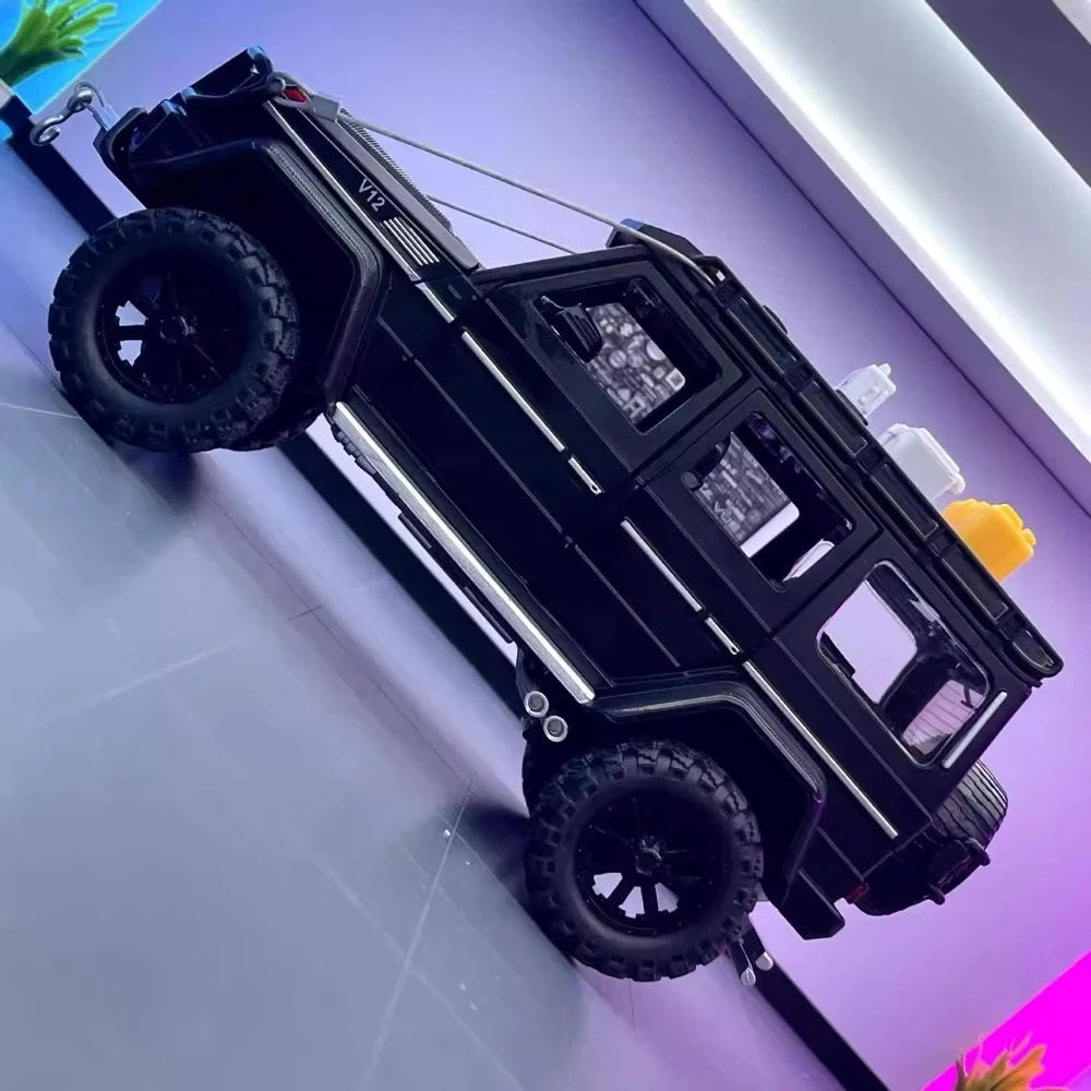 [TOY] 1:24 Mercedes-Brabus 2017 G550 4×4 nero modellino di auto Die-Cast