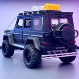 [TOY] 1:24 Mercedes-Brabus 2017 G550 4×4 Black Model Car Die-Cast