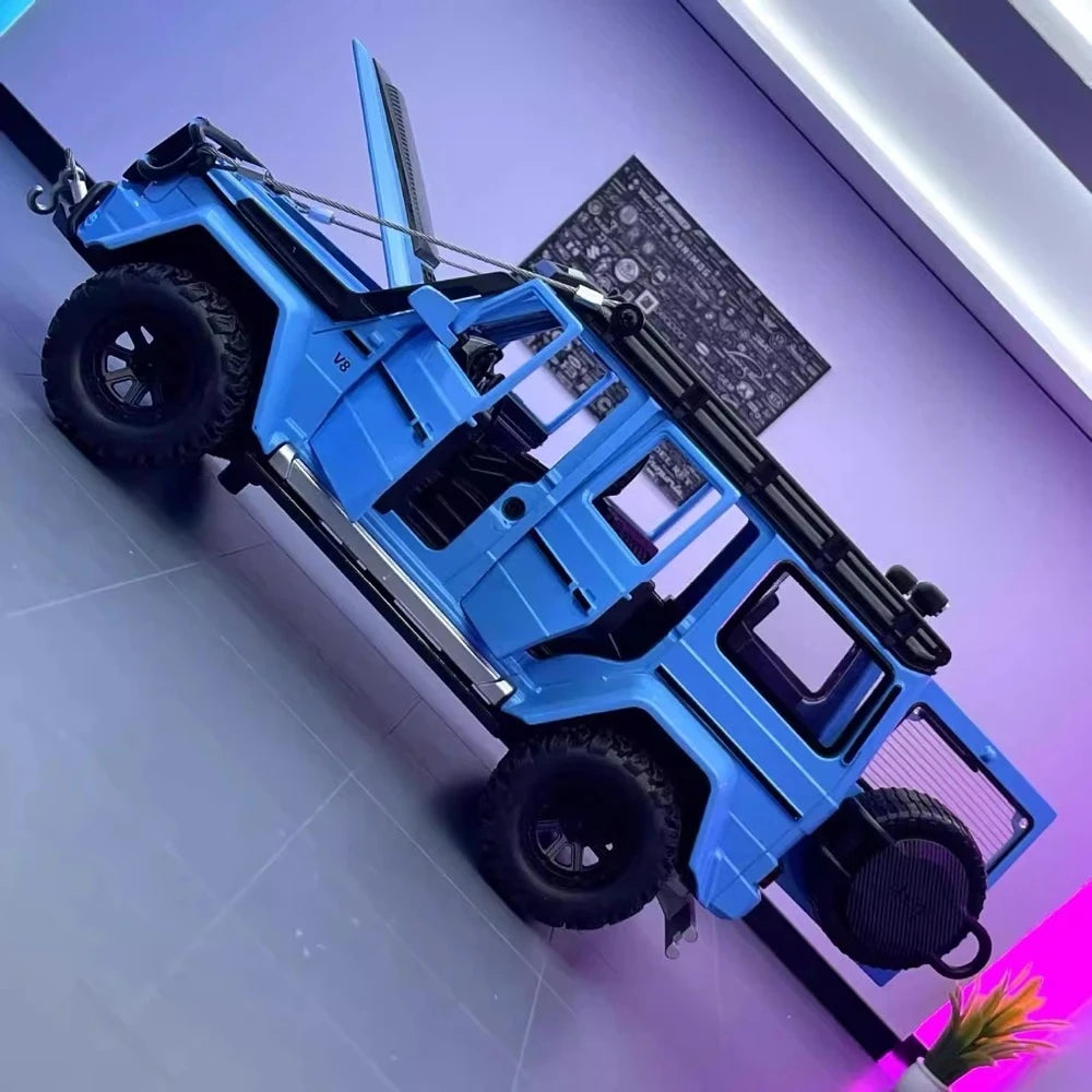 [TOY] 1:24 Mercedes-Brabus 2017 G550 4×4 blu modellino di auto Die-Cast