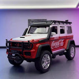 [TOY] 1:24 Mercedes-Brabus 2017 G550 4×4 Coca-Cola modellbil Die-Cast