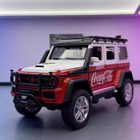 Mercedes-Brabus 2017 G550 Coca-Cola 1:24 4×4 – Modello espositivo in pressofuso