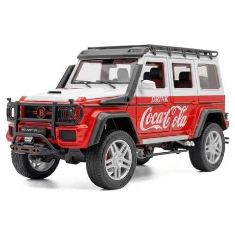 Mercedes-Brabus 2017 G550 Coca-Cola 1:24 4×4 – Modello espositivo in pressofuso