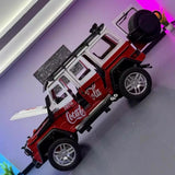[TOY] 1:24 Mercedes-Brabus 2017 G550 4×4 Coca-Cola modellbil Die-Cast