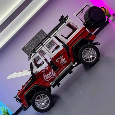 Mercedes-Brabus 2017 G550 Coca-Cola 1:24 4×4 – Modello espositivo in pressofuso