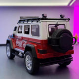 [TOY] 1:24 Mercedes-Brabus 2017 G550 4×4 Coca-Cola modellbil Die-Cast