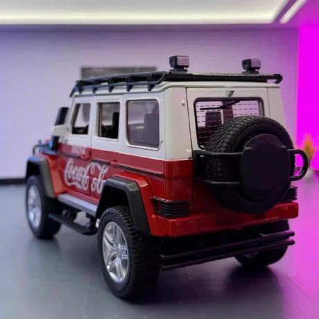 Mercedes-Brabus 2017 G550 Coca-Cola 1:24 4×4 – Modello espositivo in pressofuso