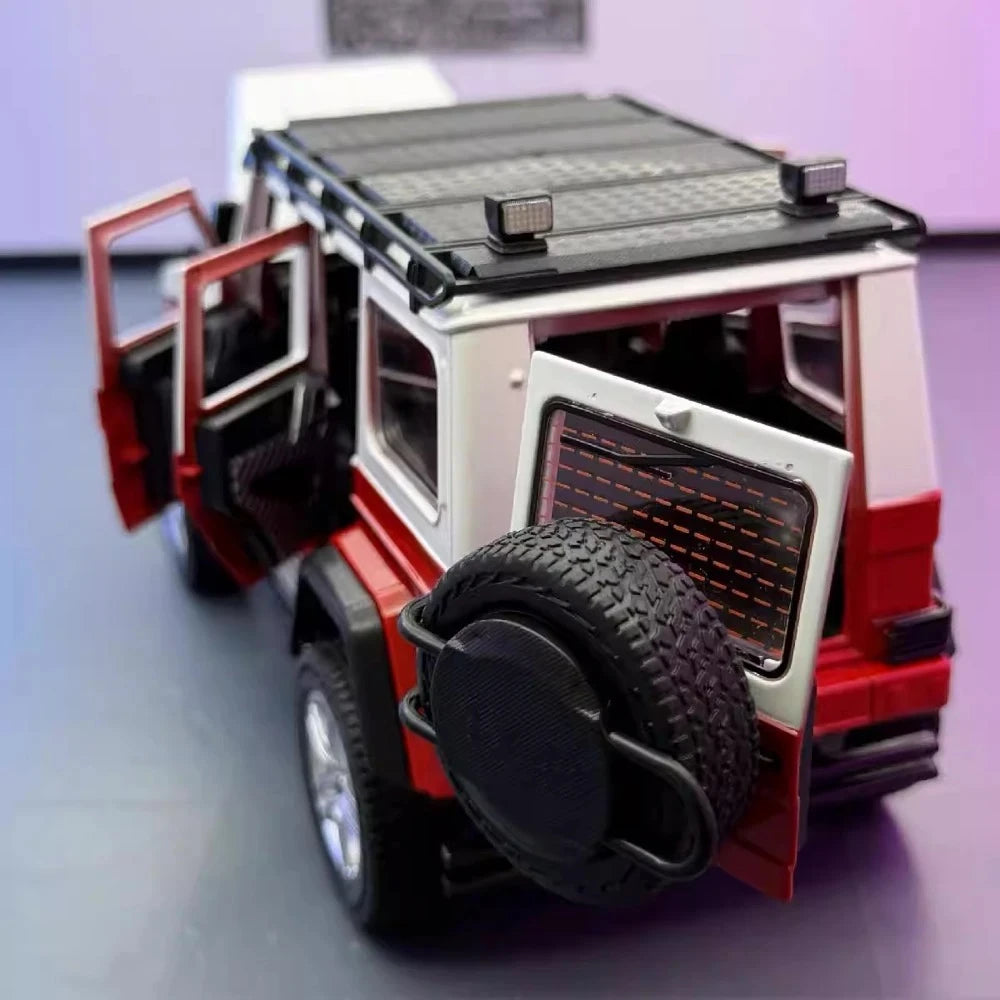 [TOY] 1:24 Mercedes-Brabus 2017 G550 4×4 Coca-Cola modellbil Die-Cast