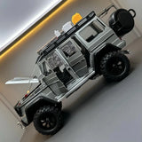 [TOY] 1:24 Mercedes-Brabus 2017 G550 4×4 Silver Model Car Die-Cast