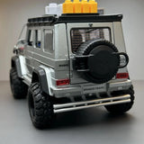 [TOY] 1:24 Mercedes-Brabus 2017 G550 4×4 Silver Model Car Die-Cast