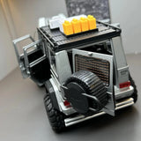 [TOY] 1:24 Mercedes-Brabus 2017 G550 4×4 Silver Model Car Die-Cast