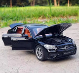 [TOY] 1:24 Mercedes-Benz 2017 E400 C238 musta pienoismalli Die-Cast