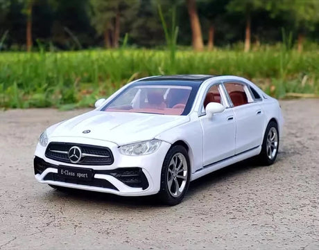 [TOY] 1:24 Mercedes-Benz 2017 E400 C238 bianco modellino di auto Die-Cast