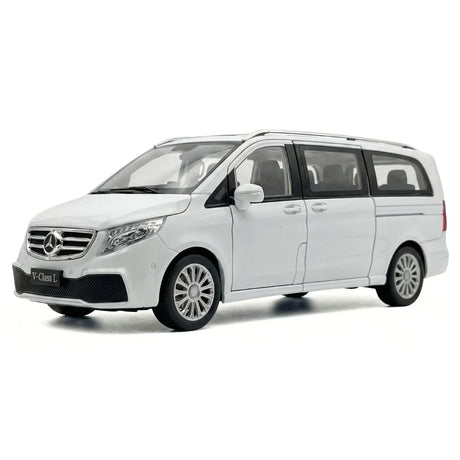 [TOY] 1:24 Mercedes-Benz 2018 V260L bianco modellino di auto Die-Cast