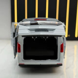 [TOY] 1:24 Mercedes-Benz 2018 V260L valkoinen pienoismalli Die-Cast