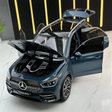 [TOY] 1:24 Mercedes-Benz 2020 GLE350 sininen pienoismalli Die-Cast