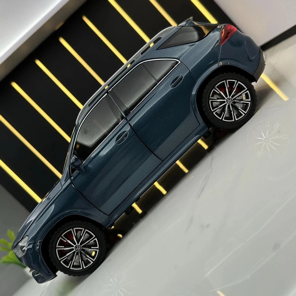 [TOY] 1:24 Mercedes-Benz 2020 GLE350 sininen pienoismalli Die-Cast