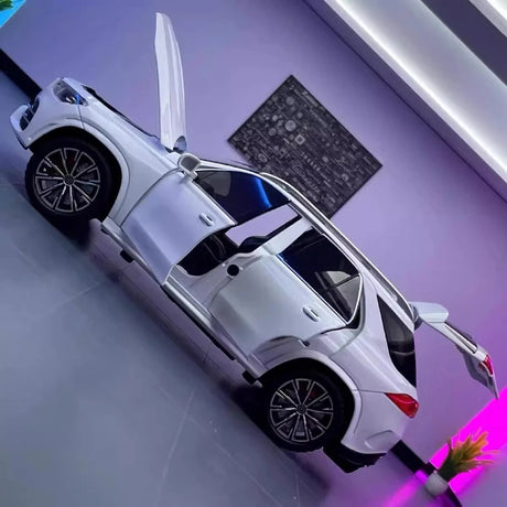 [TOY] 1:24 Mercedes-Benz 2020 GLE350 bianco modellino di auto Die-Cast