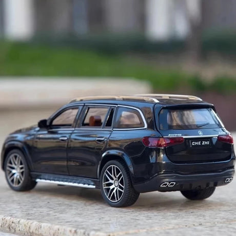 [TOY] 1:24 Mercedes-Benz 2020 GLS63 nero modellino di auto Die-Cast