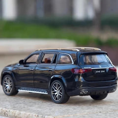 [TOY] 1:24 Mercedes-Benz 2020 GLS63 Black Model Car Die-Cast