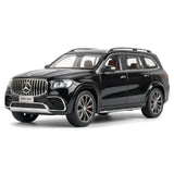 [TOY] 1:24 Mercedes-Benz 2020 GLS63 Black Model Car Die-Cast
