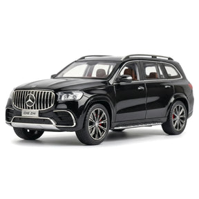 [TOY] 1:24 Mercedes-Benz 2020 GLS63 Black Model Car Die-Cast