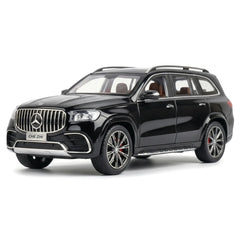 [TOY] 1:24 Mercedes-Benz 2020 GLS63 Black Model Car Die-Cast