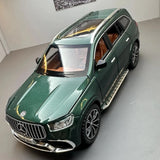 [TOY] 1:24 Mercedes-Benz 2020 GLS63 vihreä pienoismalli Die-Cast