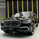 [TOY] 1:24 Mercedes-Benz 2020 S400L vihreä pienoismalli Die-Cast