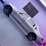 [TOY] 1:24 Mercedes-Benz 2020 S400L Silver Model Car Die-Cast
