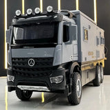 Mercedes-Arocs 2022 Nomadism Navigator F II Gray 1:24 – Diecast Display Model Die-Cast
