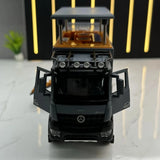 Mercedes-Arocs 2022 Nomadism Navigator F II Gray 1:24 – Diecast Display Model Die-Cast