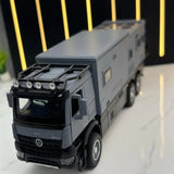 Mercedes-Arocs 2022 Nomadism Navigator F II Gray 1:24 – Diecast Display Model Die-Cast