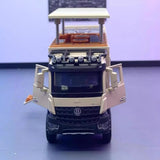 [TOY] 1:24 Mercedes-Arocs 2022 Nomadism Navigator F II Yellow Model Car Die-Cast