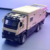 [TOY] 1:24 Mercedes-Arocs 2022 Nomadism Navigator F II Yellow Model Car Die-Cast