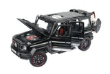 [TOY] 1:24 Mercedes-Brabus 2022 G800 4×4 Black Model Car Die-Cast