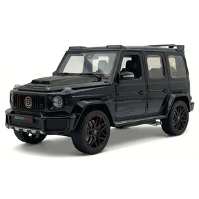 [TOY] 1:24 Mercedes-Brabus 2022 G800 4×4 Black Model Car Die-Cast