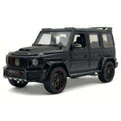 [TOY] 1:24 Mercedes-Brabus 2022 G800 4×4 noir voiture miniature Die-Cast