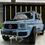Mercedes-Brabus 2022 G800 4×4 أزرق 1:24 – نموذج عرض معدني مصبوب