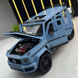 Mercedes-Brabus 2022 G800 4×4 أزرق 1:24 – نموذج عرض معدني مصبوب