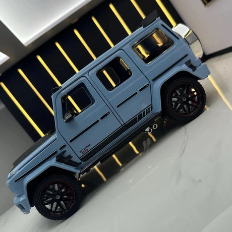 Mercedes-Brabus 2022 G800 4×4 Blue 1:24 – Modello Pressofuso per esposizione pressofusa