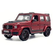 Mercedes-Brabus 2022 G800 4×4 الأحمر 1:24 – مجسم سيارة معدني للعرض