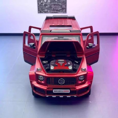 Mercedes-Brabus 2022 G800 4×4 Red 1:24 – Modello espositivo in pressofuso