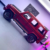 Mercedes-Brabus 2022 G800 4×4 أحمر 1:24 – نموذج عرض معدني مصبوب