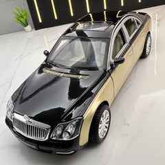 [TOY] 1:24 Mercedes-Maybach 2002 62S Gold Model Car Die-Cast