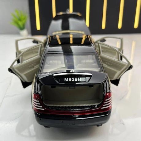 [TOY] 1:24 Mercedes-Maybach 2002 62S oro modellino di auto Die-Cast