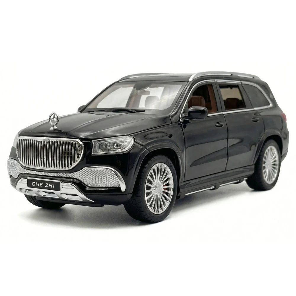 [TOY] 1:24 Mercedes-Maybach 2021 GLS600 musta pienoismalli Die-Cast