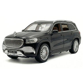 [TOY] 1:24 Mercedes-Maybach 2021 GLS600 musta pienoismalli Die-Cast
