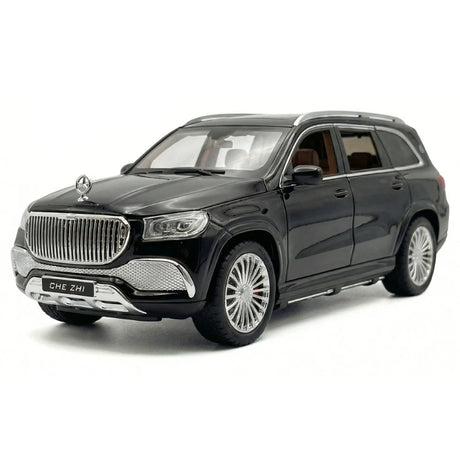 [TOY] 1:24 Mercedes-Maybach 2021 GLS600 nero modellino di auto Die-Cast