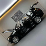 [TOY] 1:24 Mercedes-Maybach 2021 GLS600 musta pienoismalli Die-Cast